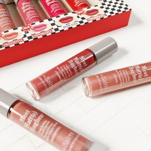 Комплект дълготрайни течни мини червила theBalm Meet Matt(e) Hughes vol.14