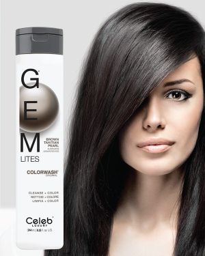 Оцветяващ шампоан за руса, червена и кестенява коса Celeb Gem Lites Colorwash 244ml