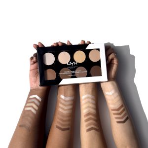 Палитра хайлатъри и контури за лице NYX Highlighter Contour Pro Palette