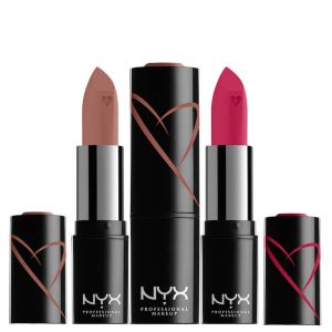 Червило за наситени сатенени устни  NYX Shout Loud Satin Lipstick