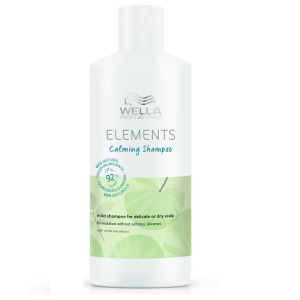 Успокояващ шампоан за чувствителен скалп Wella Elements Calming Shampoo 500ml