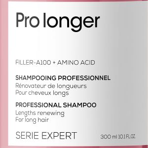 Уплътняващ шампоан за увредени краища и обновяване на дължините Loreal Professionnel SE Pro Longer Shampoo 300ml