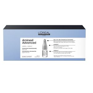 Кутия интензивни ампули против косопад с Aminexil и Omega-6  - L`Oreal Professionnel  Aminexil 42х6 мл.