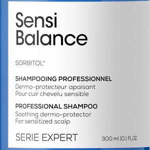 Шампоан за нежно измиване на чувствителен скалп L`Oreal Professionnel Sensi Balance 300мл.