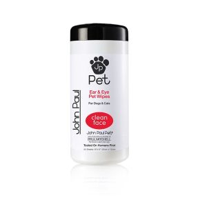 Кърпички за почистване на уши и очи за кучета и котки John Paul Pet Ear and Eye Wipes