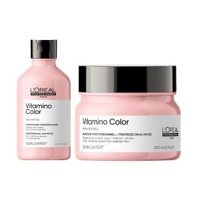 Комплект Шампоан и Маска за боядисана коса с ресвератрол L'Oréal Vitamino Color Resveratrol Duo