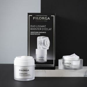 Промо комплект крем маска за сияен вид и ексфолираща маска Filorga DUO MASKS