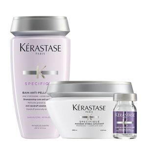 Успокояваща и хидратираща маска за чувствителен скалп и косопад Kerastase Specifique Masque 200ml