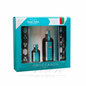 Промо комплект мароканско арганово масло за тънка коса 100ml+25ml Moroccanoil Trave Ready Duo Light