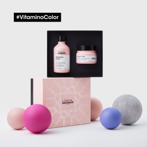 Коледен комплект за боядисана коса L'Oréal Vitamino Color Set