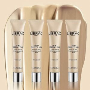ПРОМОЦИЯ – Фон дьо тен озаряващ слънцезащитен анти-ейдж флуид SPF20 LIERAC Perfecting Illuminating Foundation 30ml