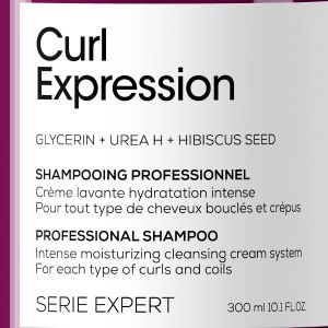 Крем-шампоан за интензивно подхранване ​на къдрава коса Loreal Professionnel SE Moisturising and Hydrating Shampoo For Curls 300ml