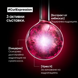 Крем-шампоан за интензивно подхранване ​на къдрава коса Loreal Professionnel SE Moisturising and Hydrating Shampoo For Curls 300ml