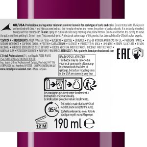 Спрей-грижа за освежаване на къдриците​ Loreal Professionnel SE  Curl Expression Curls Reviver 190ml