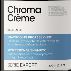 Неутрализиращ шампоан за кестенява коса Loreal Professionnel Chroma Crème Blue Shampoo 300 ml