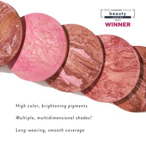 Дълготраен мраморен руж с кремообразна текстура Laura Geller Baked Blush-n-Brighten Marbleized Blush