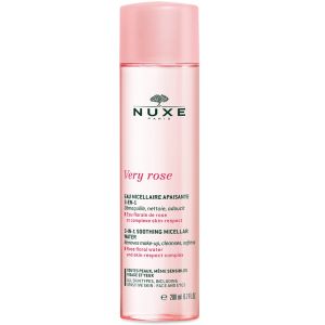 3в1 Успокояваща мицеларна вода за лице и очи NUXE Very Rose 3-in-1 Hydrating Micellar Water 200 ml