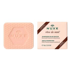 Деликатен твърд шампоан без сулфати за всеки тип коса NUXE Reve de Miel Gentle Shampoo Bar 65 gr