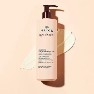 Подхранващо хидратиращо мляко за суха кожа NUXE Rêve de Miel Ultra-Comforting Body Cream 48HR 400 ml