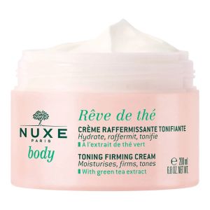 Тонизиращ стягащ крем за овлажняване на всеки тип кожа NUXE Rêve de Thé Toning-Firming Cream 200 ml