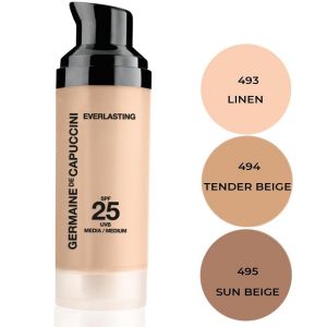 Фон дьо тен със слънцезащита SPF20 за комбинирана и мазна кожа Germaine De Capuccini Make Up Semi-Matt Everlasting