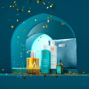 Промо Хидратиращ комплект за коса с ПОДАРЪЦИ Moroccanoil HYDRA Holiday Kits