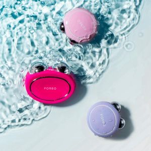 Почистващ масажор за лице с микро ток FOREO BEAR Mini Pearl Pink