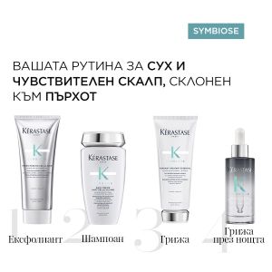 Възстановяващ балсам за скалп, склонен към пърхот Kerastase Symbiose Fondant Apaisant Essentiel 200мл