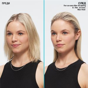 Гел за коса със супер силна фиксация, за изключителен блясък и мокър финиш REDKEN Max Sculpting Gel 250ml