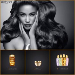 Разкошен почистващ шампоан за всеки тип коса с олео комплекс Kérastase Elixir Ultime Oleo-Complexe 80 мл.
