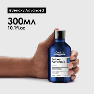 Почистващ и уплътняващ шампоан при изтъняваща коса Loreal Professionnel Scalp Advanced Serioxyl Purifier Bodifier Shampoo 300ml