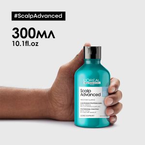 Почистващ шампоан против пърхот Loreal Professionnel Scalp Advanced Anti-Dandruff Dermo-Clarifier Shampoo 300ml