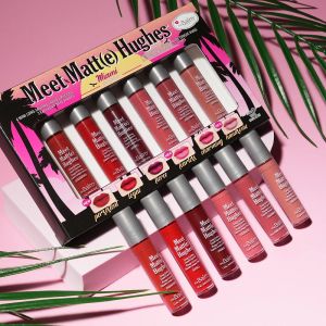 Комплект дълготрайни течни мини червила theBalm Meet Matte Hughes Mini Kit Miami