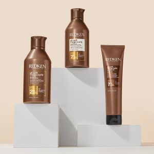 Интензивно хидратиращ шампоан за суха и изтощена къдрава коса REDKEN All Soft Mega Curls Shampoo 300ml