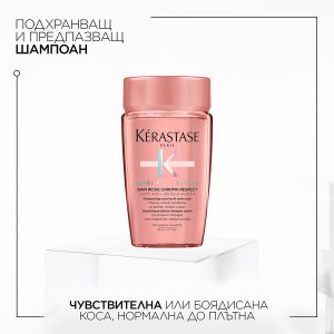 Шампоан за плътна боядисана коса Kerastase Bain Chroma Absolu Respect Riche 80ml