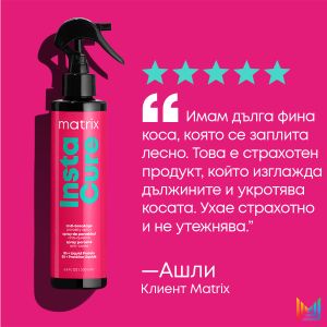 Спрей против накъсване за увредена коса Matrix Instacure Anti-Breakage Porosity Spray 200 ml