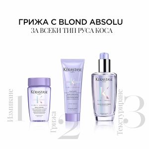 Лимитирана подаръчна кутия с продукти в размер за пътуване за руса коса Kerastase Blond Absolu Holiday 23