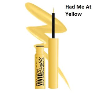Дълготрайна цветна очна линия NYX Professional Makeup Vivid Brights Liquid Mat