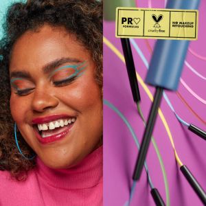 Дълготрайна цветна очна линия NYX Professional Makeup Vivid Brights Liquid Mat