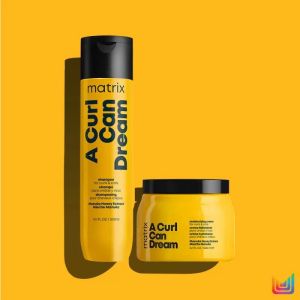 Комплект за дълбоко почистване на къдрава коса Matrix TR A Curl Can Dream Kit