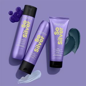 Комплект за неутрализиране на жълти оттенъци при руси коси Matrix Total Results So Silver Kit 