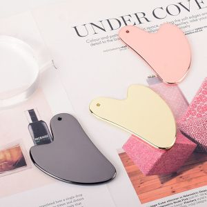 Гуа Ша за масаж за изглаждане на бръчки и цялостно благосъстояние на тялото Shimani Smart Skinca в сребърен цвят 