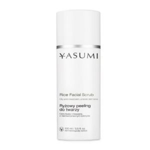 Нежен подхранващ и озаряващ ексфолиант за лице с екстракт от ориз Yasumi Rice line Pure Rice  Facial Scrub 100 ml