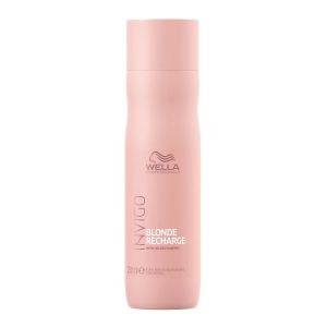 Шампоан с цветни пигменти за матиране на руса коса WELLA Invigo Blonde Recharge Shampoo 250ml