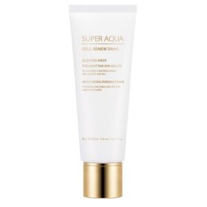 Почистваща пяна с екстракт от охлюв и зелен чай Missha Super Aqua Cell Renew Snail Cleansing Foam 100ml
