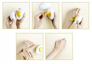 Масажен пилинг за борба с акне и черните точки Holika Holika Smooth Egg Skin Peeling Gel 140ml
