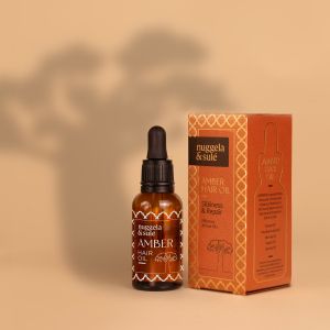 Мултифункционално олио за копринена коса Nuggela & Sule Amber Hair Oil 30ml