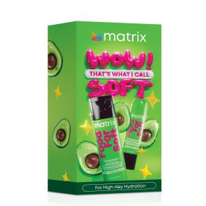 Лимитирана празнична кутия от шампоан и балсам за хидратиране на суха коса Matrix Food For Soft Hydrating 2х300мл