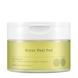 Ексфолиращи и почистващи падове за лице с AHA, PHA, BHA и LHA Ottie Scour Peel Pad 50pads/150ml