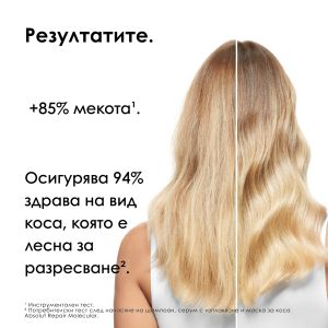 Шампоан и маска за увредена плътна коса Loreal Professionnel Absolut Repair Molecular Kit 2024